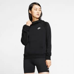 Sudadera de Nike negra con capucha para mujer 