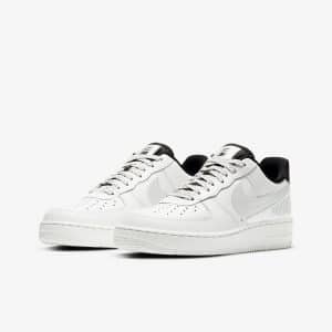 Zapatillas Nike Air Force 1 3M blancas, negras y grises para hombre