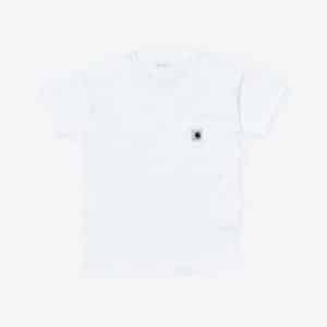 Camiseta Carhartt WIP Pocket blanca para mujer 