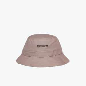 Bucket hat de Carhartt en color marrón con logo bordado unisex 