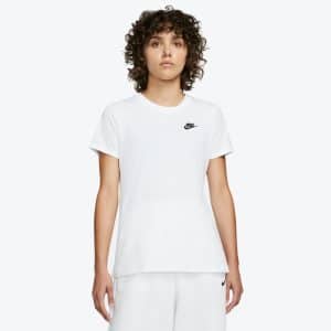 Camiseta Nike Club blanca para mujer
